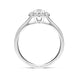 Platinum Brilliant Cut 0.54ct Diamond Round Ring BLC-169