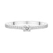 Platinum Brilliant Cut Diamond Shoulder Solitaire Ring BLC-155