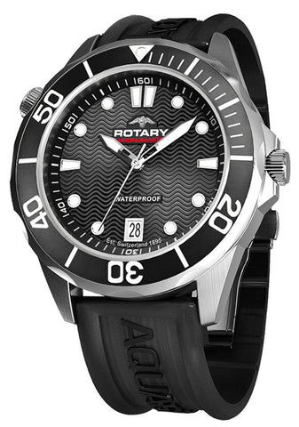 Rotary Watch Aquaspeed Gents Steel Strap AGS00068/W/04