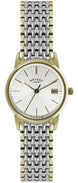 Rotary Watch Ladies Two Tone Bracelet LB02757/03