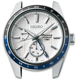 Seiko Presage Watch Sharp Edged GMT X Zero Halliburton Limited Edition