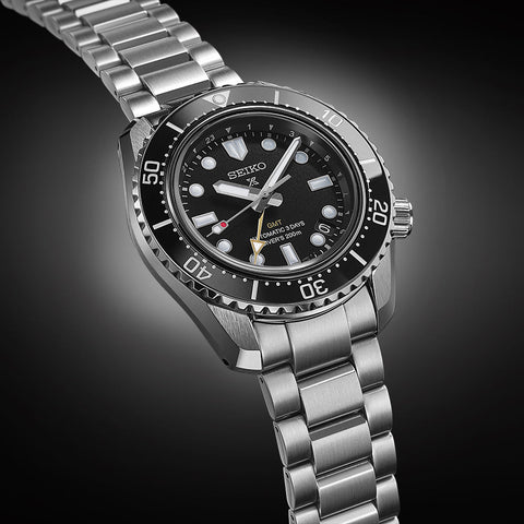 Seiko Watch Prospex 1968 Divers Modern Re-Interpretation GMT SPB383J1 ...