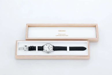 Seiko Presage Watch Laurel Enamel 110th Anniversary Limited Edition