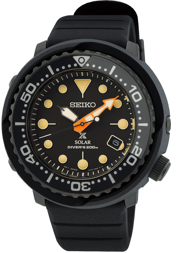 Seiko Watch Prospex Black Series Tuna Limited Edition D SNE577P1 Watch ...