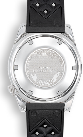 Squale Matic Grey Rubber