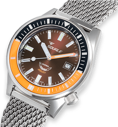 Squale Matic Chocolate Mesh