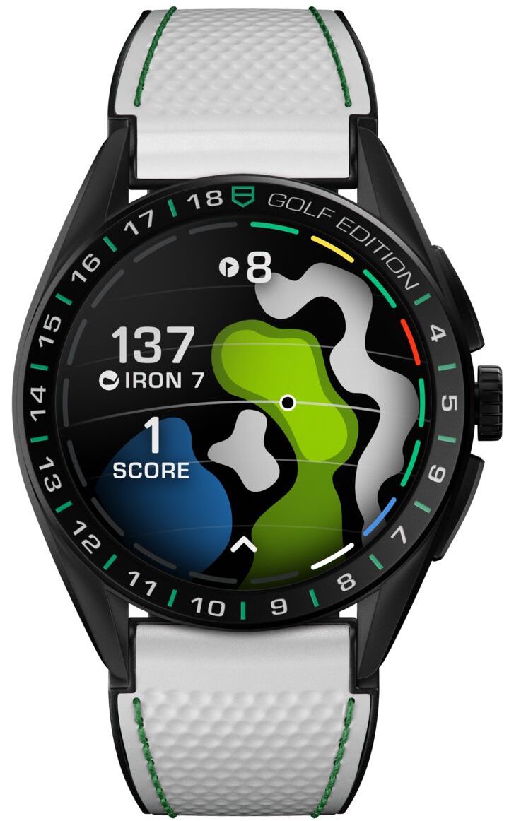 TAG Heuer Watch Connected Calibre E4 45 Golf Edition Rubber