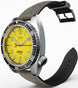 Allemano Watch 1973 Diver Shark Yellow + Depth Gauge