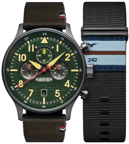 AVI 8 Watch Hawker Hurricane Sir Douglas Bader AV 4072 02 Watch