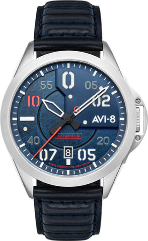 AVi-8 Watch P-51 Mustang Hitchcock Automatic Cooperstown AV-4086-02