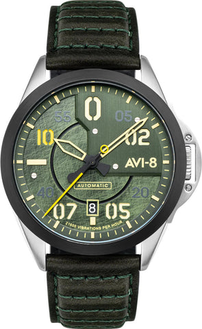 AVi-8 Watch P-51 Mustang Hitchcock Automatic Greentree AV-4086-03