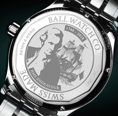 Ball Watch Company Trainmaster Endeavour Chronometer Limited Edition Nato