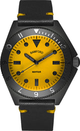 Bamford Watch Mayfair Non Date MAY-BLK-YL-2S