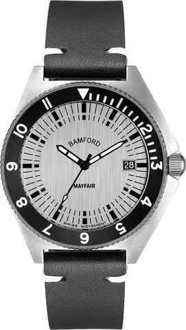 Bamford Watch Mayfair Date MAY-D-SS-SIL-1