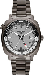 Bamford Watch GMT Grey Black White GMT-GRY-BLK-WHI