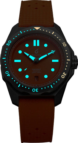 Boldr Watch Odyssey Freediver Citrus Orange Limited Edition D