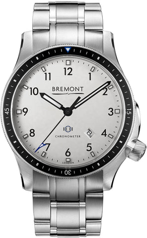 Bremont Watch Boeing Model 1 White Bracelet BB1-SS/WH/BR