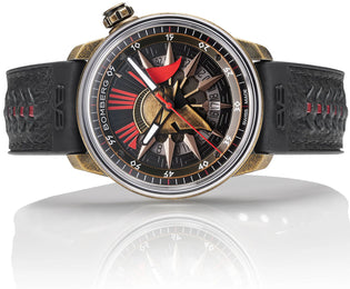 Bomberg BB-01 Auto Spartan Red Black Limited Edition