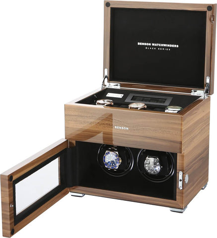 Benson Watch Winder Black Series 2.16.WA Walnut Limited Edition