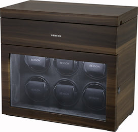 Benson Watch Winder Black Series 6.16.WA Walnut Black Series 6.16.WA