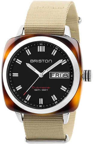 Briston Watch Clubmaster Diver Polished Steel 17642.PS.D.18.LVBR