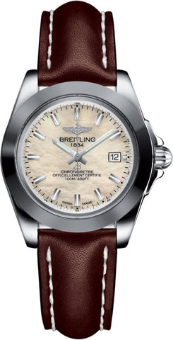 Breitling Watch Galactic 32 Sleek Edition Mother of Pearl W7133012/A800/410X