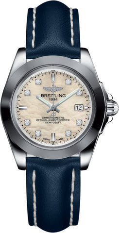 Breitling Watch Galactic 32 Sleek Edition Mother of Pearl W7133012/A801/116X