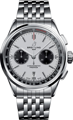 Breitling Watch Premier B01 Chronograph 42 Steel Navitimer AB0118221G1A1