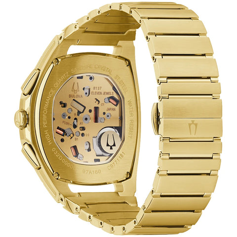 Bulova Watch Curve Chronograph D