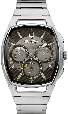 Bulova Watch Curve Chronograph 96A257