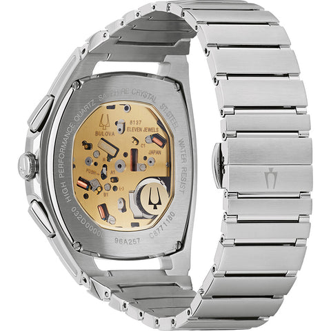 Bulova Watch Curve Chronograph