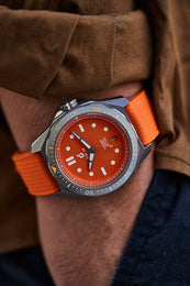 Boldr Watch Odyssey Freediver Citrus Orange Limited Edition D