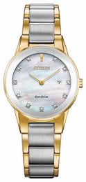 Citizen Watch Eco Drive Axiom Diamond Dial Ladies GA1054-50D