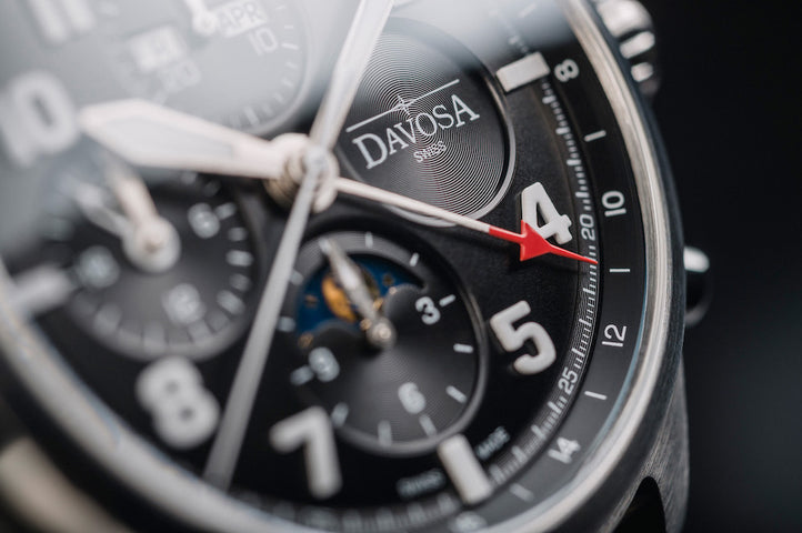 Davosa Watch Newton Pilot Moonphase Chrongraph Limited Edition