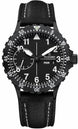 Damasko Watch DK 14 Black PVD Leather Pin DK 14 Black Leather Pin