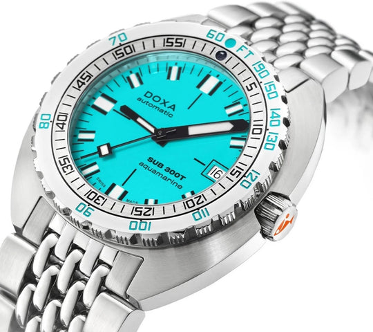 Doxa Sub 300T Aquamarine Bracelet
