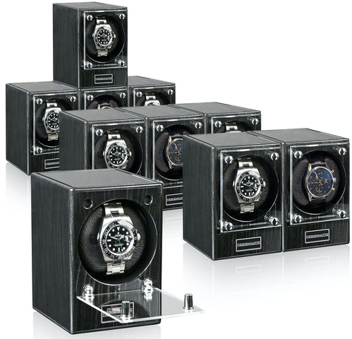 Designhuette Watch Winder Piccolo Starter Kit Dark Ebony