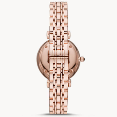 Emporio Armani Watch Two-Hand Rose Gold Ladies