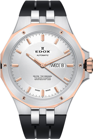 Edox Watch Delfin Automatic Day Date 88005 357RCA AIR