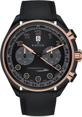 Edox Watch Chronorally Chronograph 08005 37NRCN NNR