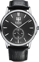 Edox Watch Les Bemonts Big Date 64012 3 NIN