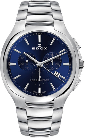 Edox Watch Les Bemonts Chrono Quartz 10239 3 BUIN