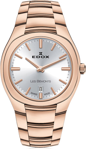 Edox Watch Les Bemonts Ultra Slim 57004 37R AIR