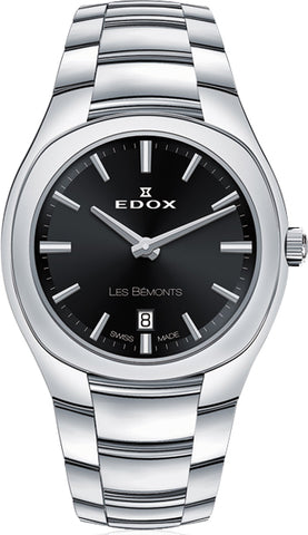 Edox Watch Les Bemonts Ultra Slim 57004 3 NIN