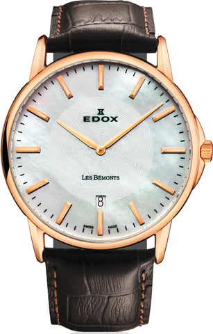 Edox Watch Les Bemonts 56001 37R NAIR