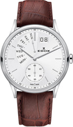 Edox Watch Les Vauberts Day Date Retrograde 34500 3 AIN