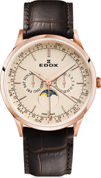 Edox Watch Les Vauberts 40101 37RC BEI