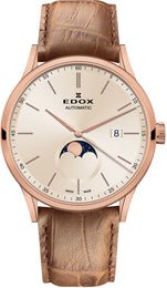 Edox Watch Les Vauberts Moon Phase 80500 37R BEIR