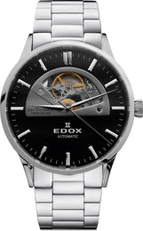 Edox Watch Les Vauberts Open Heart Automatic 85014 3M NIN