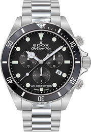 Edox Watch Skydiver Chrono Quartz 10238 3NM NI